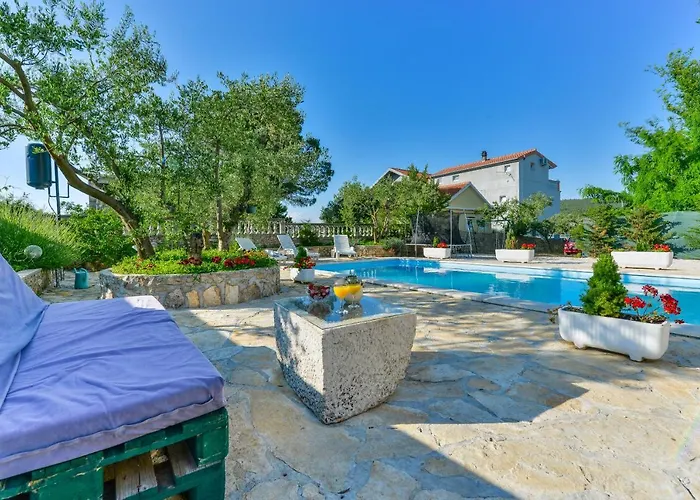 Wonderful With Private Pool, Jacuzzi And Sauna Near The - Wiibuk * Bibinje
