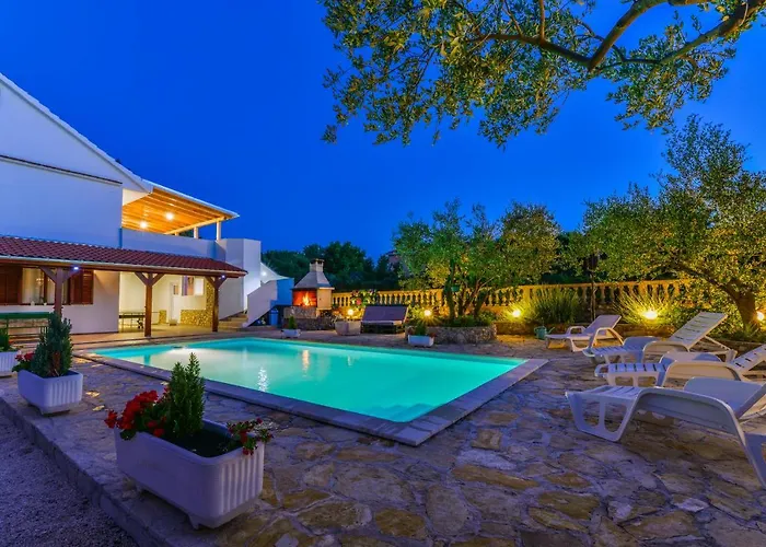Wonderful With Private Pool, Jacuzzi And Sauna Near The - Wiibuk * Bibinje